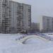 Пешеходный мост в городе Москва