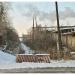 Неохраняемый железнодорожный переезд в городе Ирбит