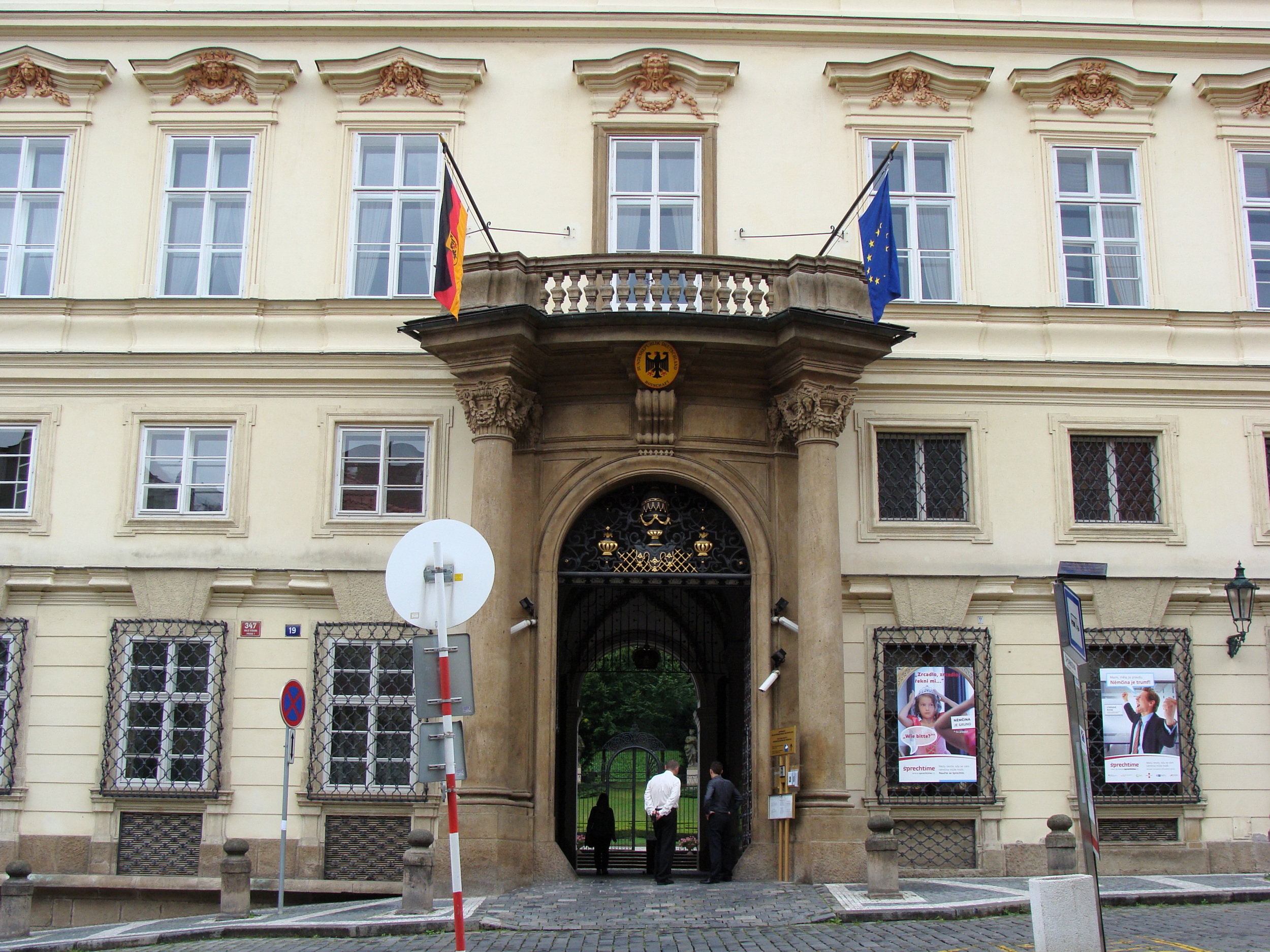 Lobkowicz Palace - Embassy Of Germany - Prague