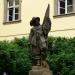 Скульптура пражского студента (ru) in Praha city
