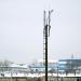 Mobile phone transmitter in Homieĺ city