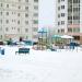 Playground in Homieĺ city