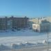 Недостроенный магазин в городе Полярные Зори