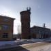 Водонапорная башня (с базовой станцией сотовой связи «МегаФон») в городе Мга