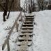 Снесённая лестница в городе Москва