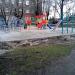 Детская игровая площадка школы № 33 в городе Запорожье