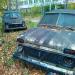 Стоянка брошенных инкассаторских автомобилей в городе Тверь