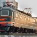Электровоз-памятник ЧС2-010 в городе Барабинск