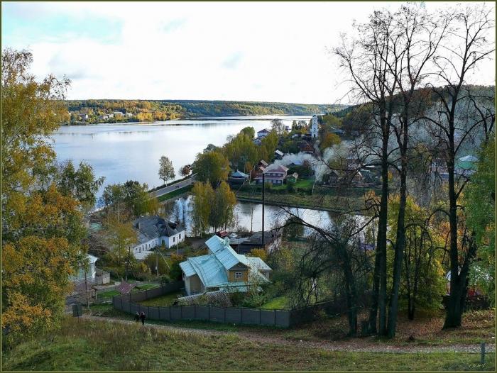 Плёса город фото резеденция главы города