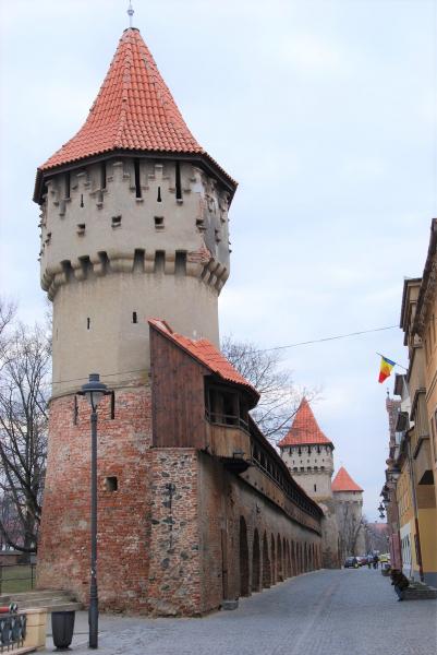 Sibiu/Hermannstadt defensive sistem - South city walls