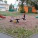 Детская площадка в городе Октябрьский