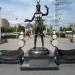 Скульптурная композиция «Человек-часы» в городе Щёлково