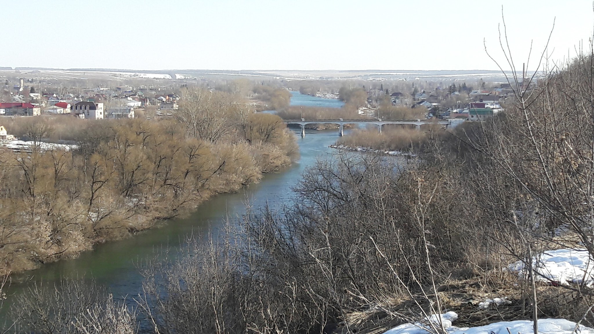 Река в Лебедяни Липецкой области