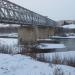 Каракумский пешеходный мост в городе Елец