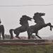 Скульптурная композиция «Три стихии» в городе Улан-Удэ