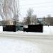 Waste collection point in Homieĺ city