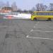Остановка бесплатных автобусов в городе Киев