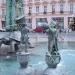 Ariónova kašna in Olomouc city