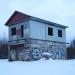 Заброшенное здание в городе Архангельск
