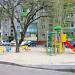 Playground in Homieĺ city