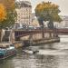 Pont au Double in Paris city