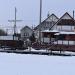 Пирс с кормой корабля в городе Екатеринбург
