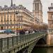 Pont d'Arcole dans la ville de Paris