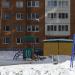 Сквер с детскими игровыми площадками в городе Москва