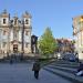 Praça da Batalha na Porto city