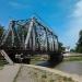 Тебердинский мост через реку Зеленчук в городе Невинномысск