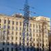 Опора ЛЭП в городе Москва