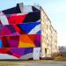 Mural in Łódź city