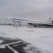 SST Tupolev Tu-144D (77115) aircraft on display