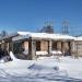 Руины сгоревшего дома в городе Москва