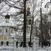 Территория храма Ризоположения Пресвятой Богородицы в городе Москва
