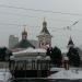 Территория храма Преображения Господня в Богородском в городе Москва