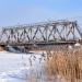 Железнодорожный мост через реку Исеть в городе Екатеринбург