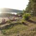 Песчаный пляж в городе Белгород