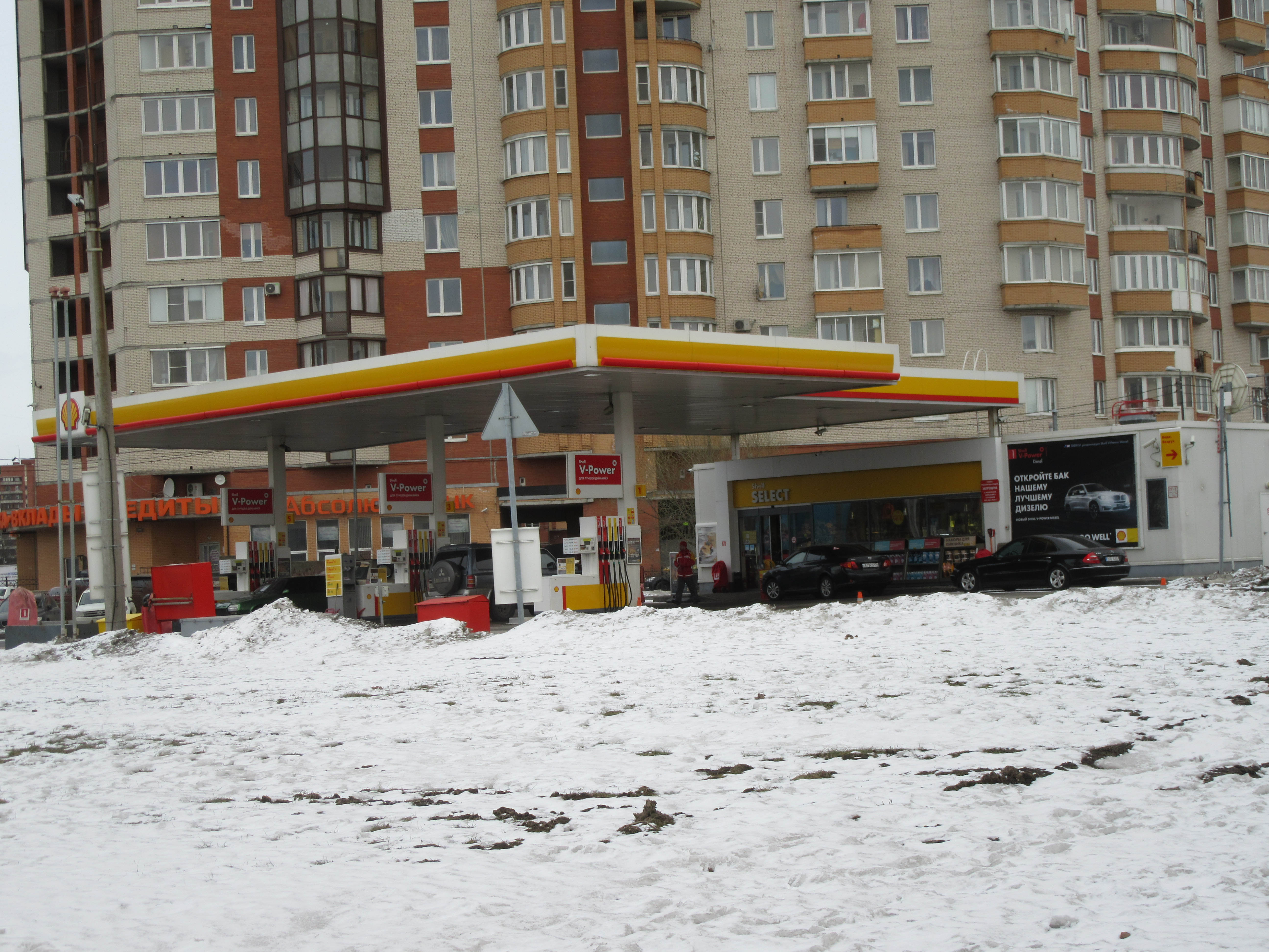 Shell petrol station - Saint Petersburg Kronshtadtskaya ploshchad, 4