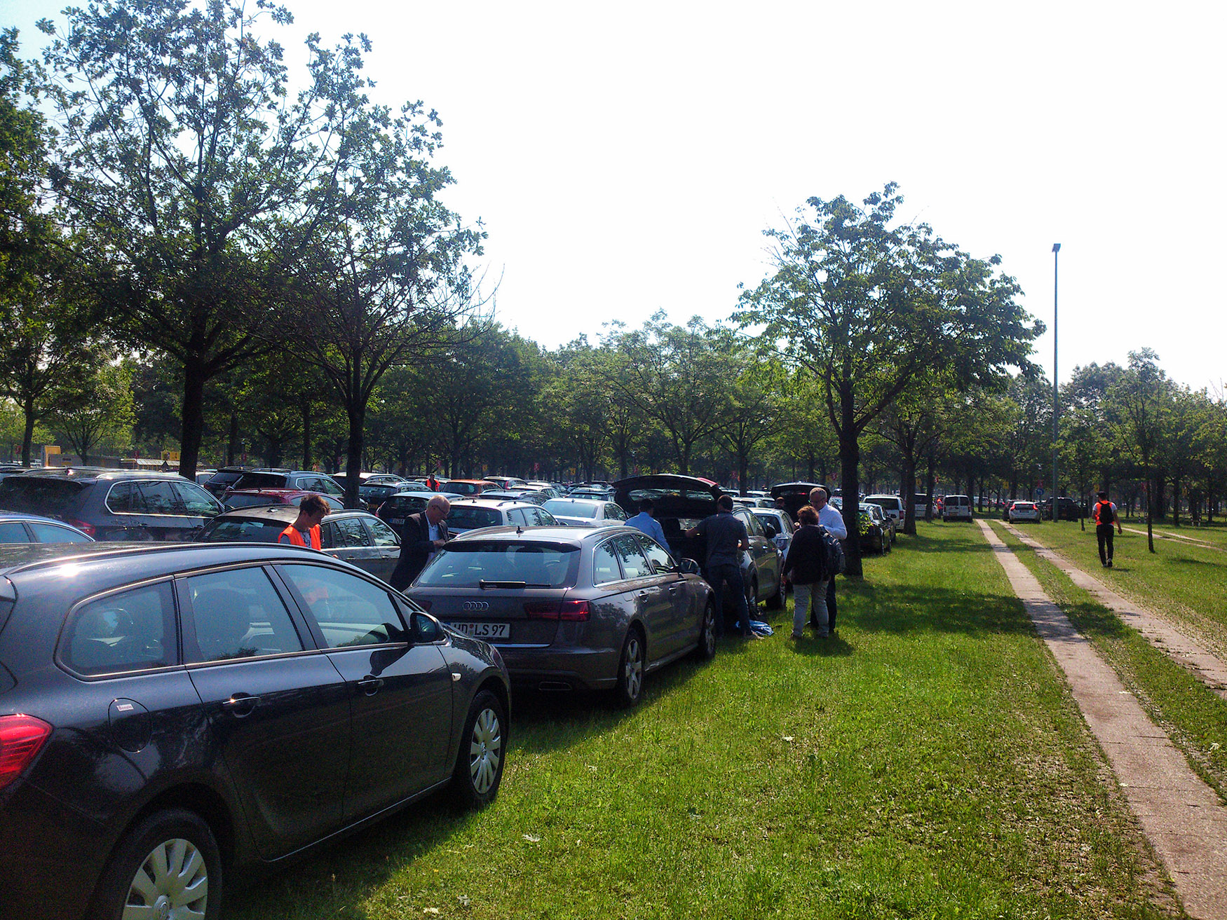Parken Flughafen Düsseldorf P1 Schwerbehinderte wikimapia.org