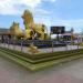 Golden Lions Monument (Vimean Tao Meas) in Sihanoukville city