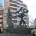 Скульптура  «Погожий День, бегущий за Бурей» (ru) en la ciudad de Barcelona