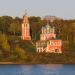 Колокольня храма Казанской иконы Божией Матери и Спаса Преображения в городе Тутаев