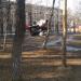 Памятник самолёту МИГ-15 в городе Арсеньев