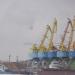 Портальный кран в городе Череповец