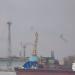 Портальный кран в городе Череповец