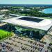 Volkswagen Arena in Wolfsburg city