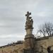 Statue of St. Luthgard in Prague city