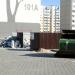 Waste collection point in Homieĺ city