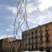 Monumento a los castellers en la ciudad de Barcelona